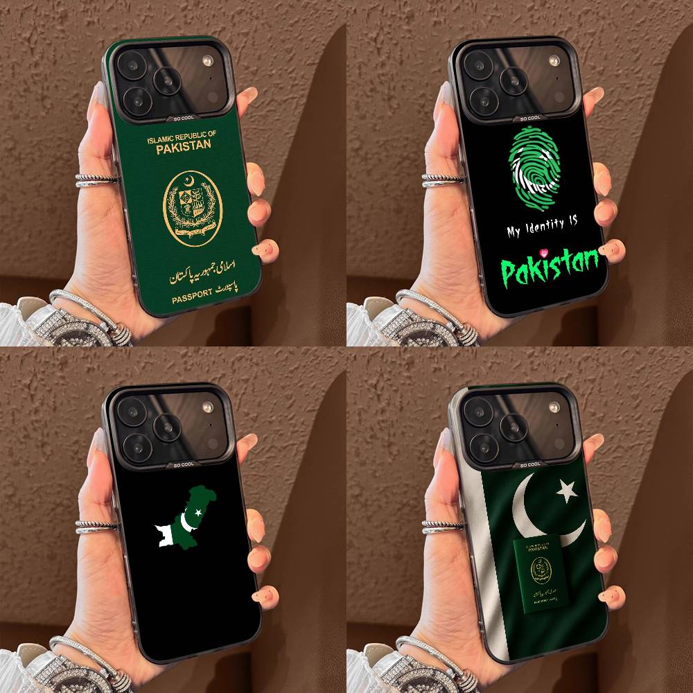 Travel Accessories Iphone - حافظة هاتف بخريطة جواز السفر الباكستانية