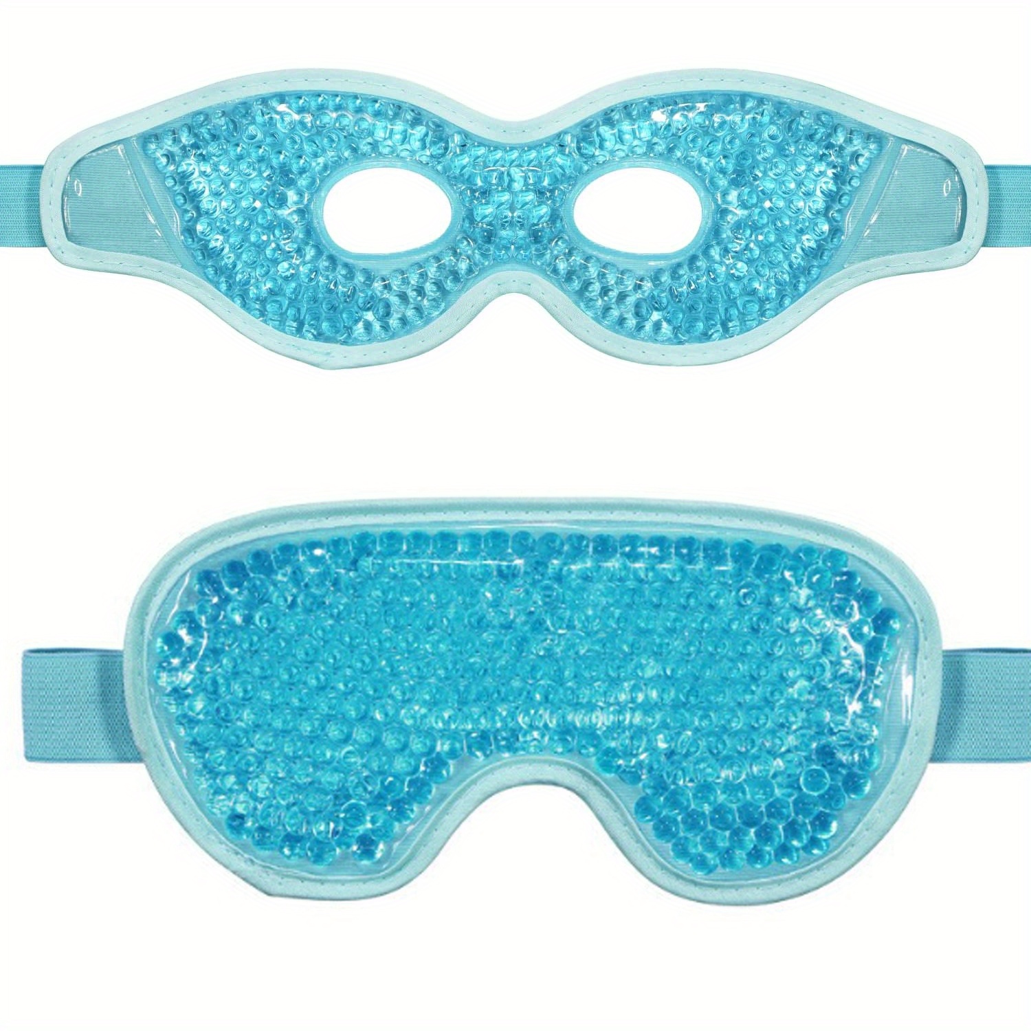 Travel Accessories Eye Mask - 2 قطعة/المجموعة جل قناع عين قناع