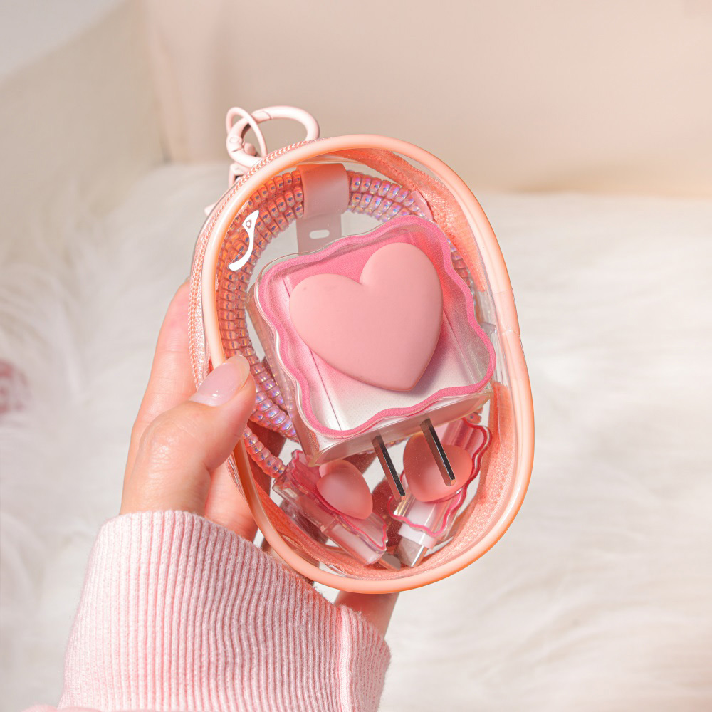 Travel Accessories Iphone - 6 قطع غطاء شاحن على شكل