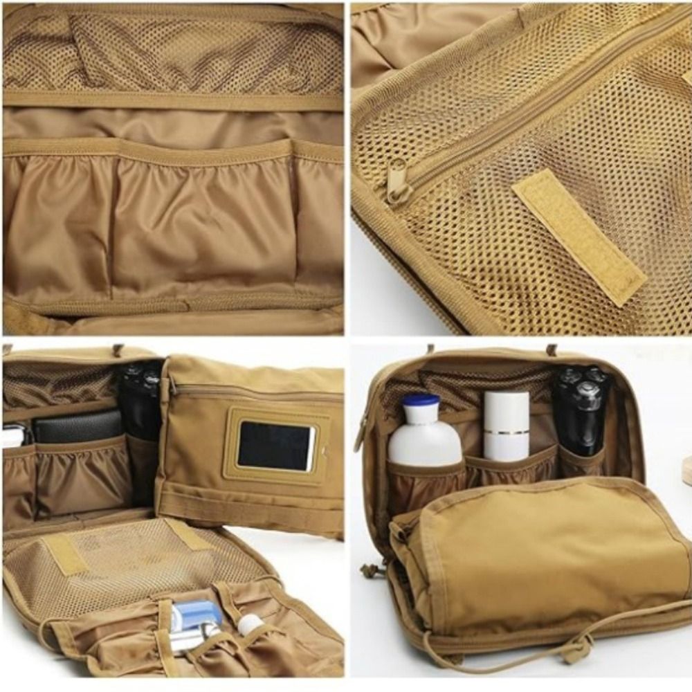 Travel Accessories Kit For Men - حقيبة مستلزمات الحمام المعلقة للرجال متعددة
