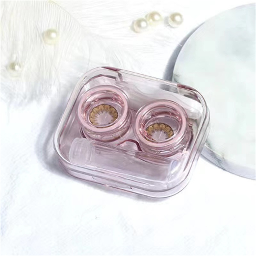 Travel Accessories Kit For Women - علبة عدسات لاصقة لطيفة من KLASSNUM،