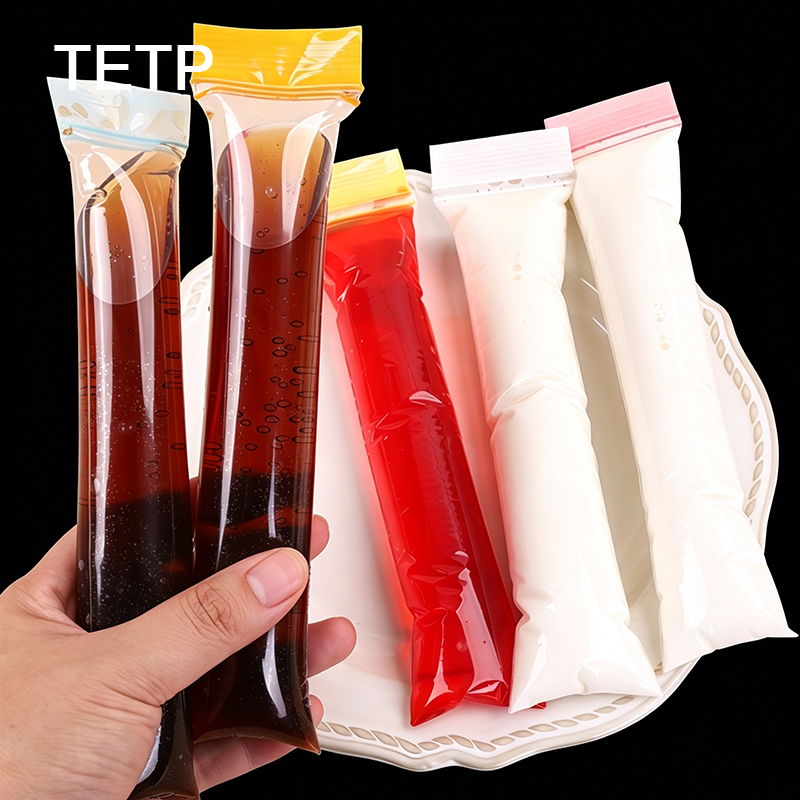 Reusable Zip Bag - TETP 200 قطعة أكياس مانعة للتسرب