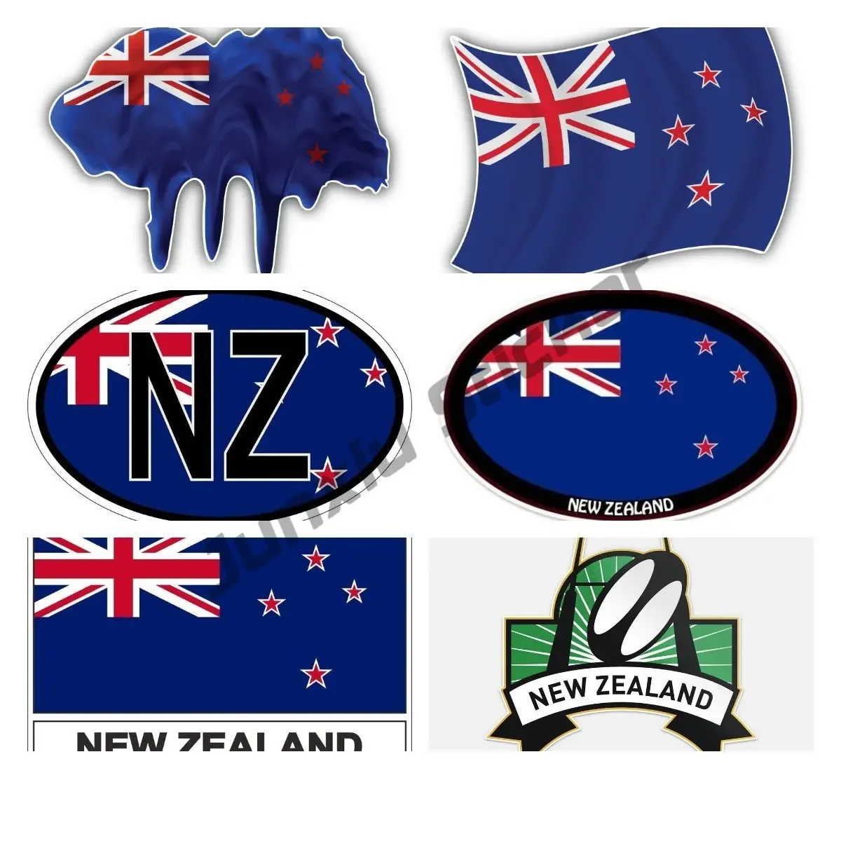 Travel Accessories Nz - نيوزيلندا العلم ملصق حائط من الفينيل