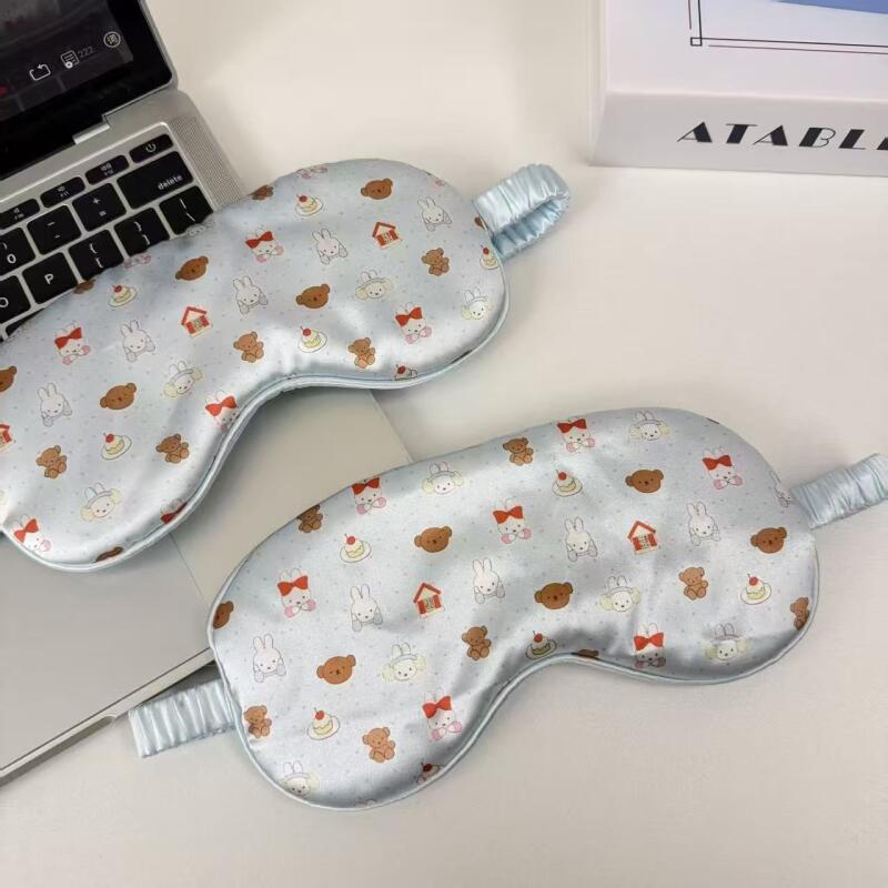 قناع عين كرتوني لطيف على شكل أ - مراجعة Travel Accessories Eye Mask وسعره
