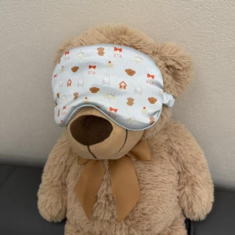 قناع عين كرتوني لطيف على شكل أ - مراجعة Travel Accessories Eye Mask وسعره