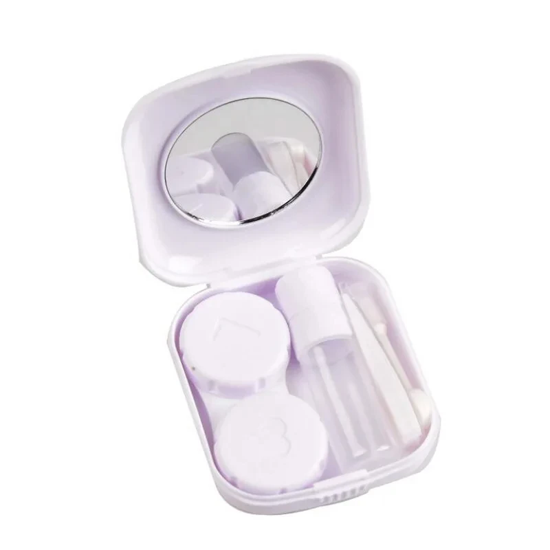 علبة عدسات لاصقة مربعة صغيرة م - مراجعة Travel Accessories Kit For Women وسعره