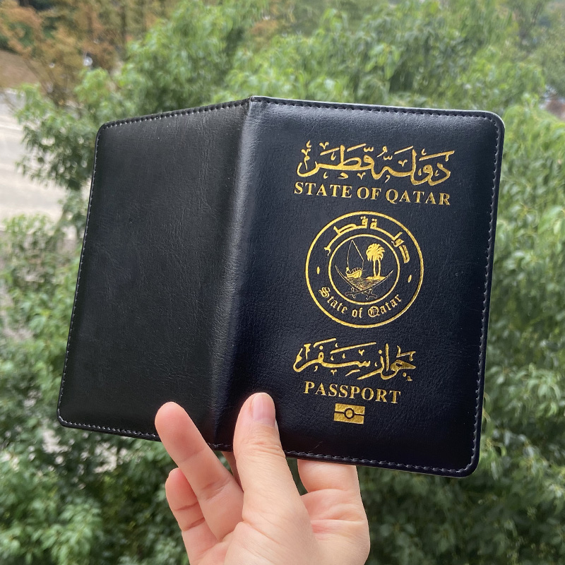 قطر حامل جواز السفر نمط الشرق  - مراجعة Travel Accessories Qatar وسعره