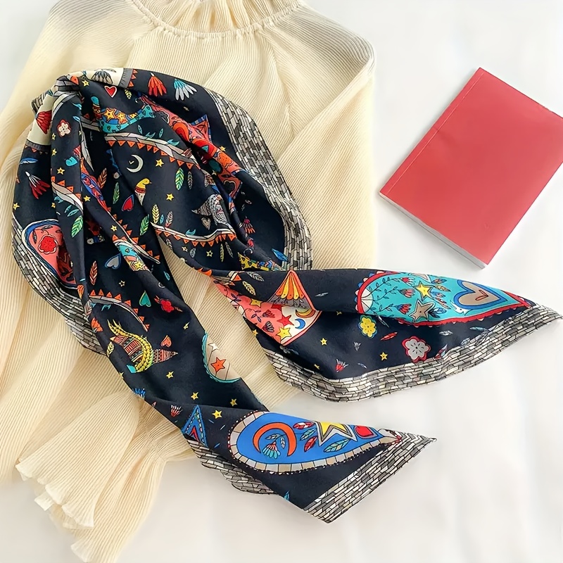 وشاح نسائي أنيق من البوليستر،  - مراجعة Travel Accessories Neck وسعره