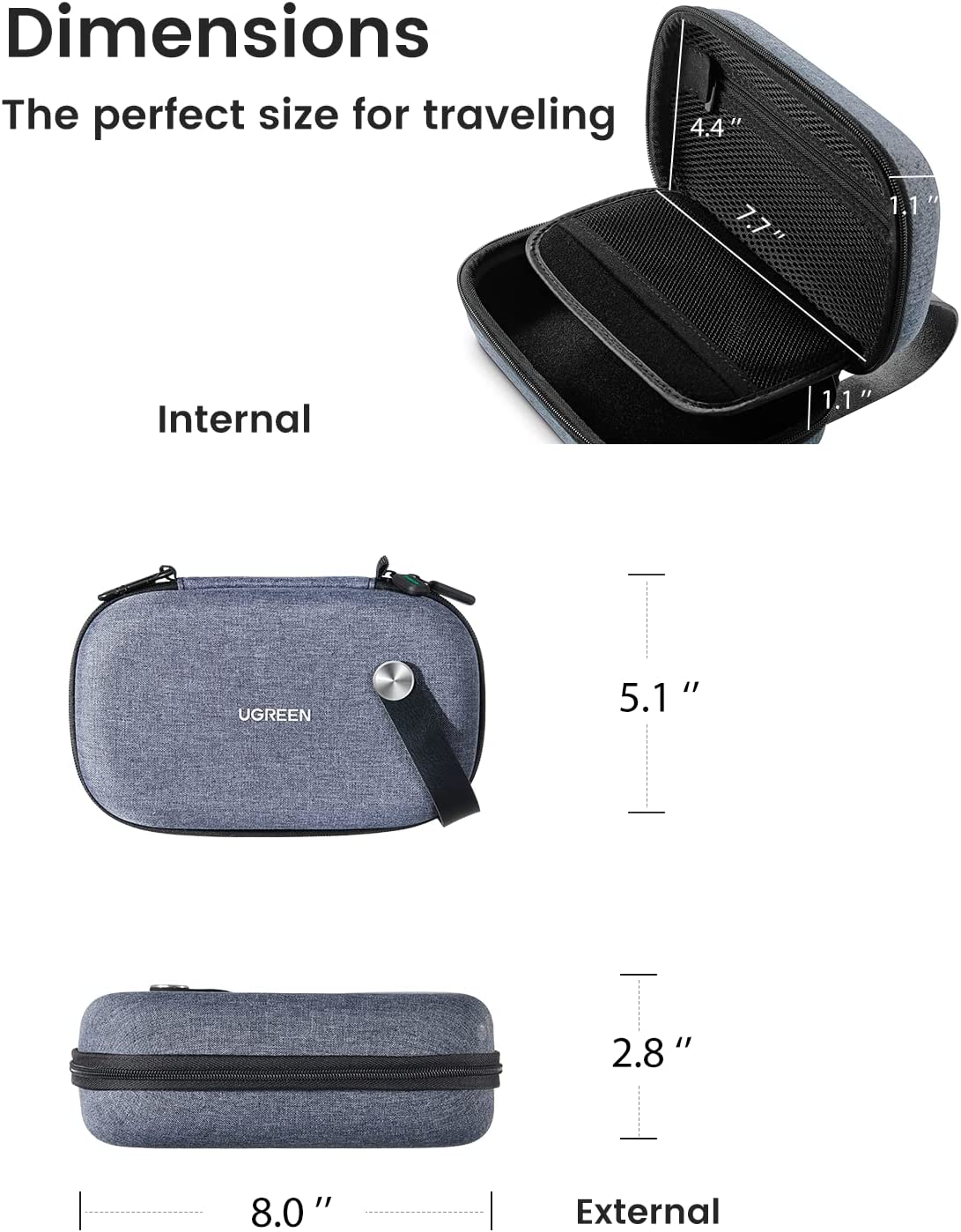 UGREEN Electronics Travel Orga - مراجعة Travel Accessories Organizer وسعره