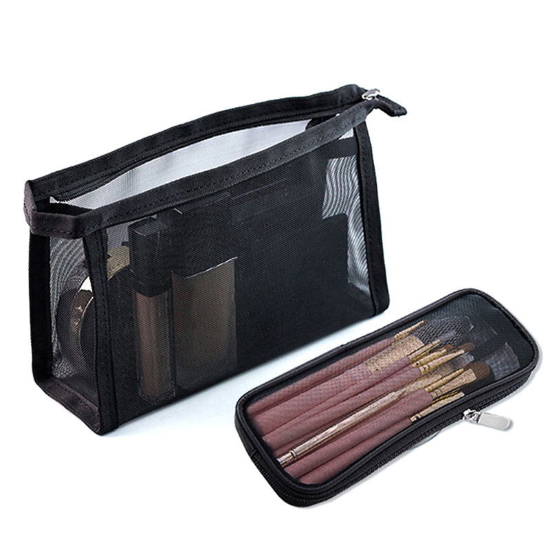 حقيبة سفر بفرشاة مكياج ، حقيبة - مراجعة Travel Accessories Kit For Women وسعره
