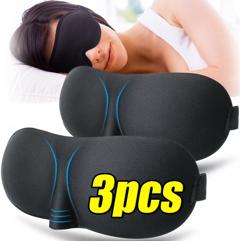 قناع نوم محمول خفيف الوزن للسف - مراجعة Travel Accessories Eye Mask وسعره
