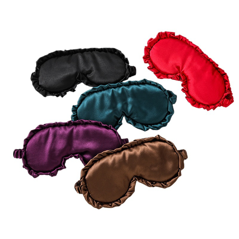 قناع عين أنيق من الحرير الصناع - مراجعة Travel Accessories Eye Mask وسعره
