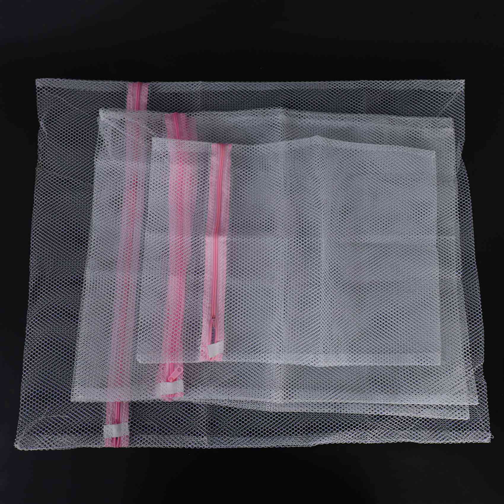 A84E-حقيبة غسيل شبكية كبيرة، م - مراجعة Reusable Zip Bag وسعره