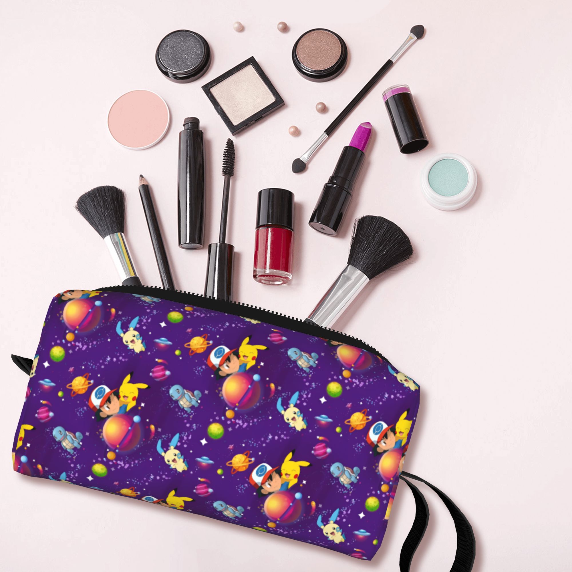 حقيبة مستحضرات تجميل مخصصة بتص - مراجعة Travel Accessories Kit For Women وسعره
