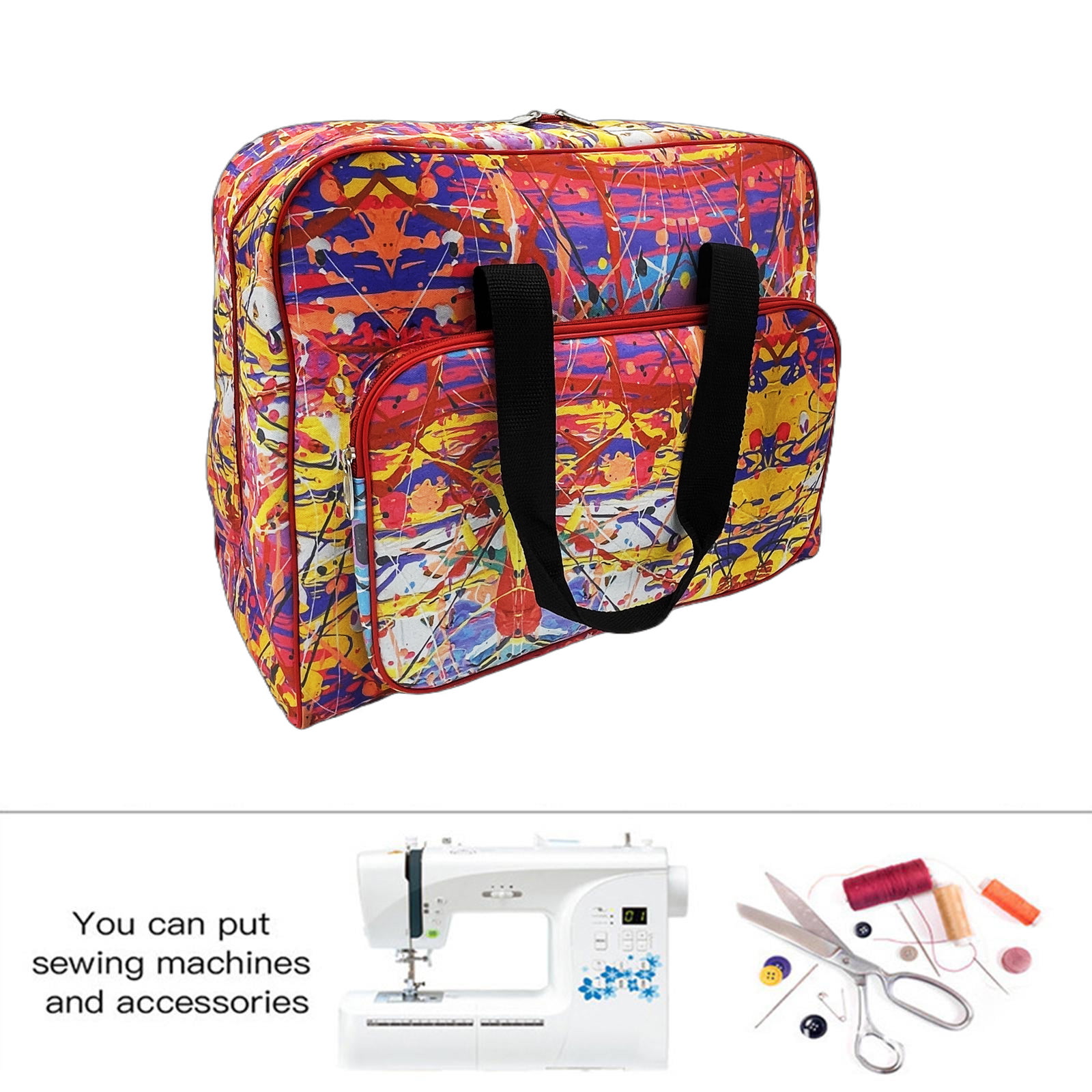 حقيبة حمل ماكينة خياطة متعددة  - مراجعة Travel Accessories Organizer وسعره