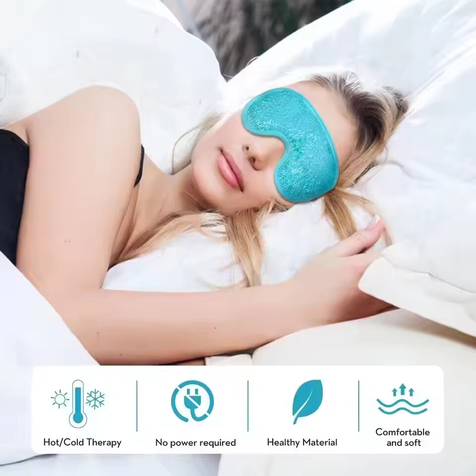 قناع للعين، قناع جل للعين للجم - مراجعة Travel Accessories Eye Mask وسعره