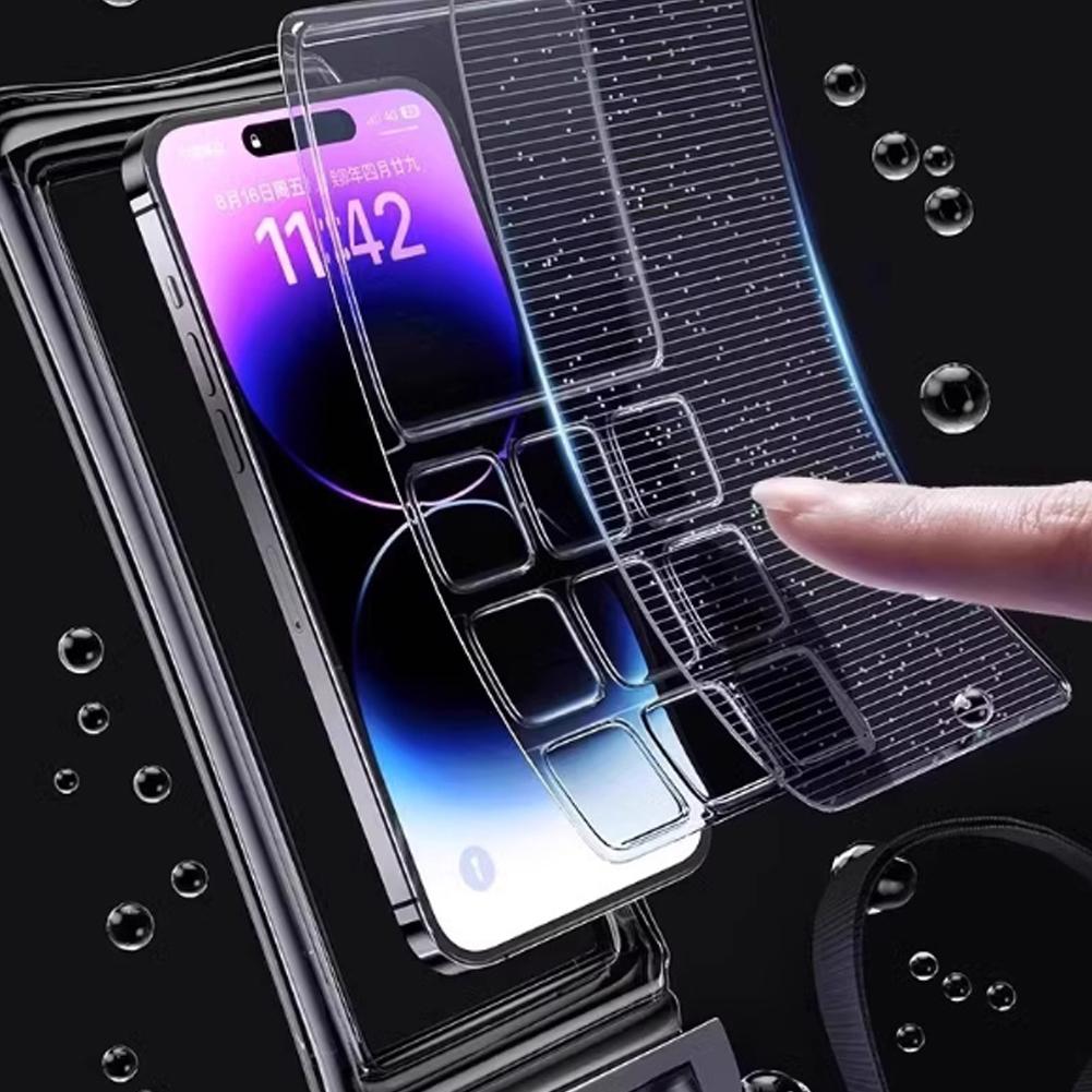 حافظة هاتف مقاومة للماء شفافة، - مراجعة Travel Accessories Iphone وسعره