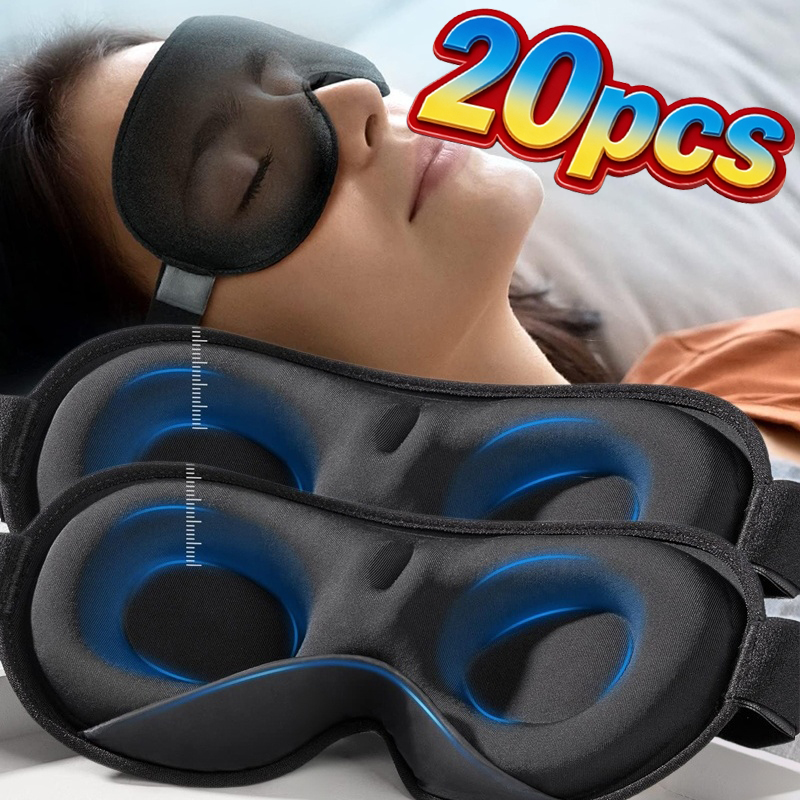 قناع عين ثلاثي الأبعاد مريح وق - مراجعة Travel Accessories Eye Mask وسعره