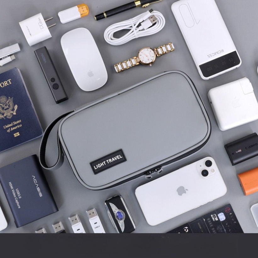 حقيبة تخزين رقمية خفيفة الوزن  - مراجعة Travel Accessories Organizer وسعره