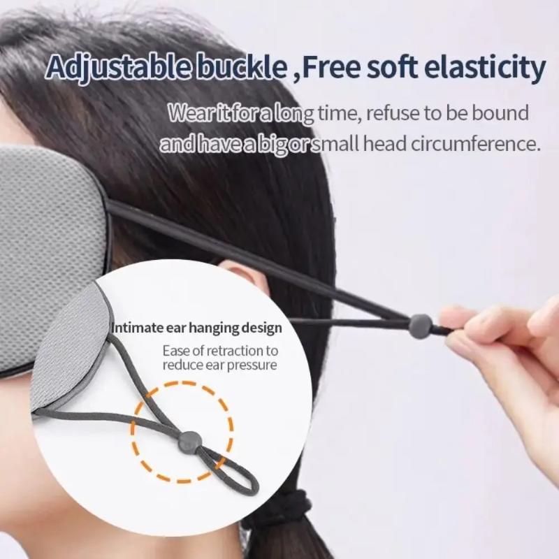 (.) قناع عين من الحرير الجليدي - مراجعة Travel Accessories Eye Mask وسعره