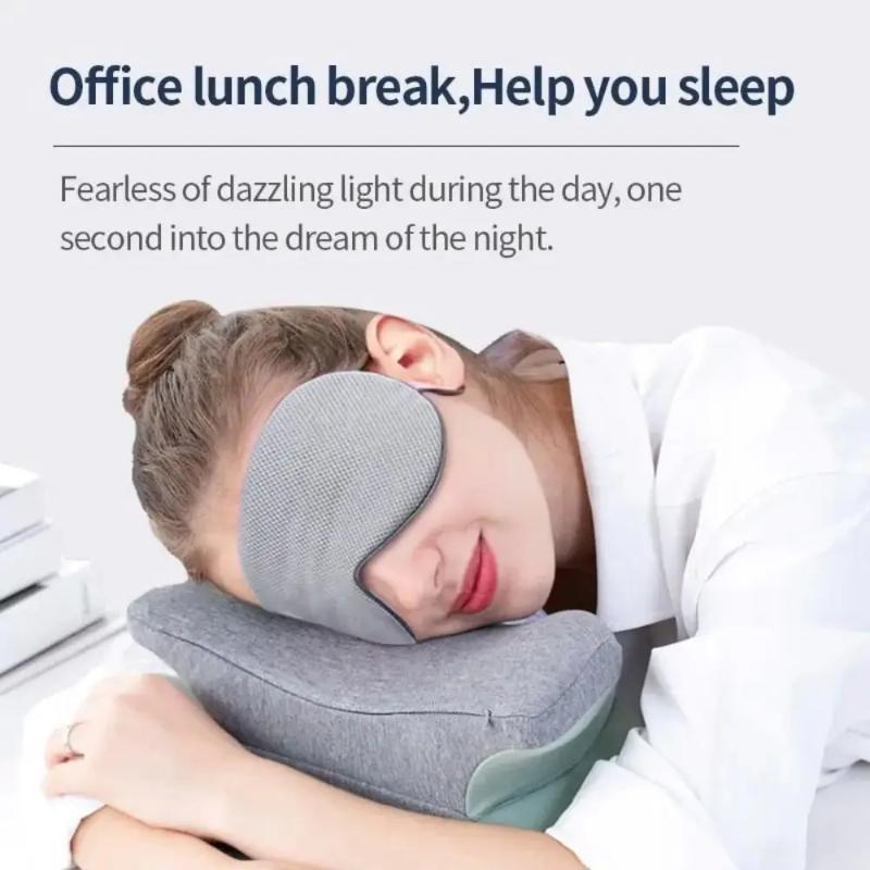 (.) قناع عين من الحرير الجليدي - مراجعة Travel Accessories Eye Mask وسعره