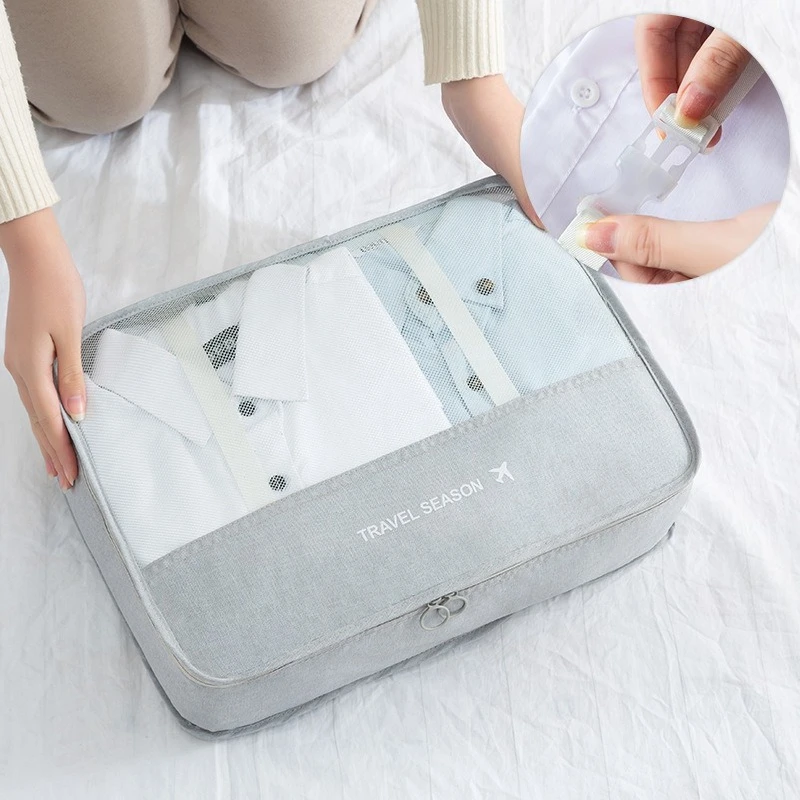 حقيبة تخزين ملابس السفر موضة م - مراجعة Travel Accessories Organizer وسعره