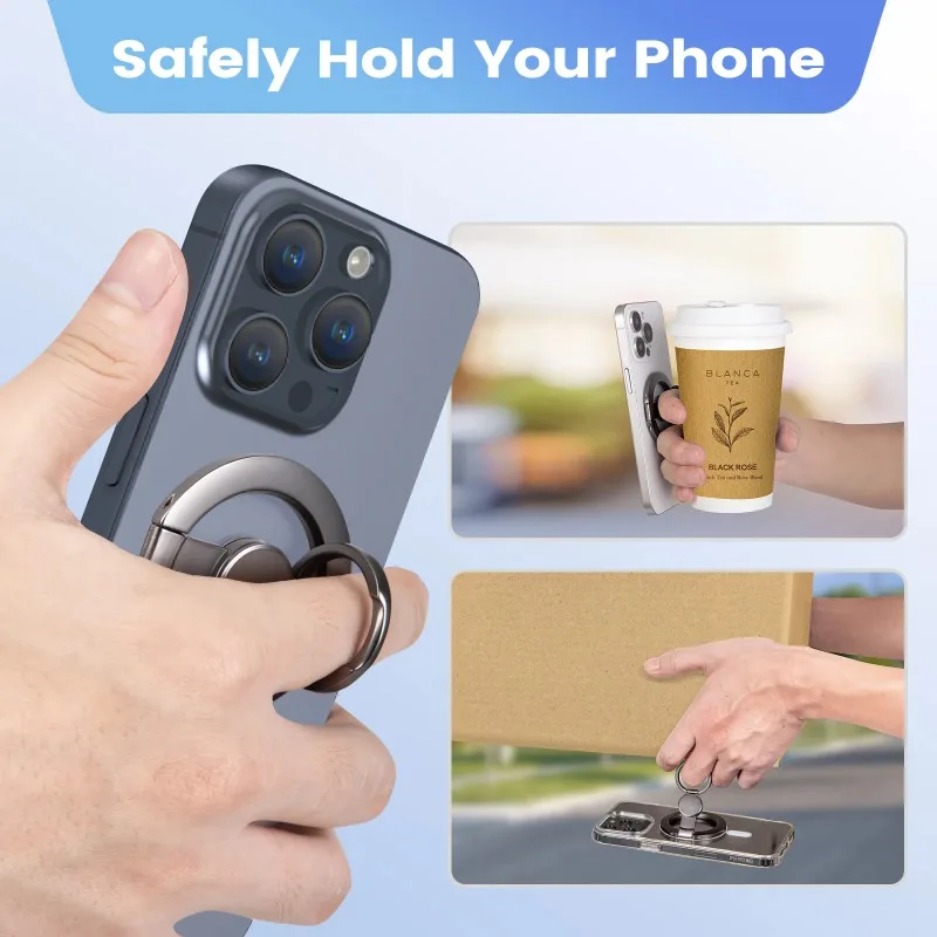 حامل هاتف مغناطيسي لأجهزة آيفو - مراجعة Travel Accessories Iphone وسعره