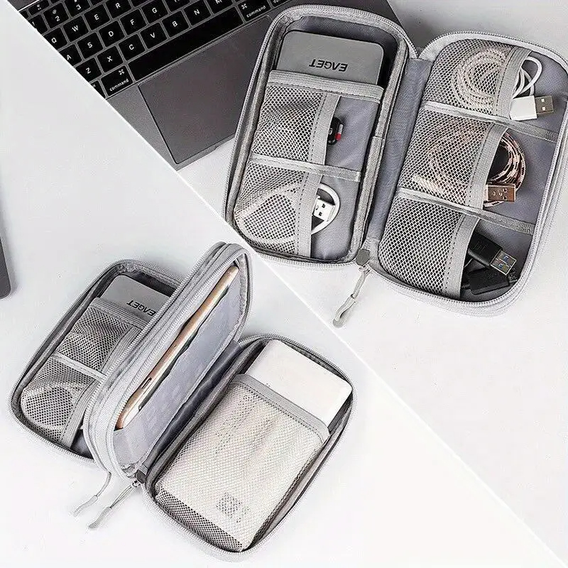 السفر حقيبة التخزين كابل قوة ا - مراجعة Travel Accessories Iphone وسعره